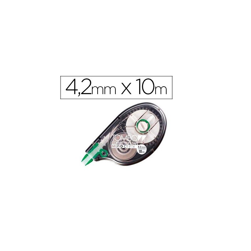 Corrector tombow mono ct-yt4 cinta 4,2 mm x 10 mt en blister Corrector tombow mono ct-yt4 cinta 4,2 mm x 10 mt en blister
