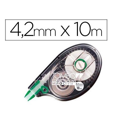 Corrector tombow mono ct-yt4 cinta 4,2 mm x 10 mt en blister