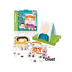 Juego diset didactico magnetico expresione