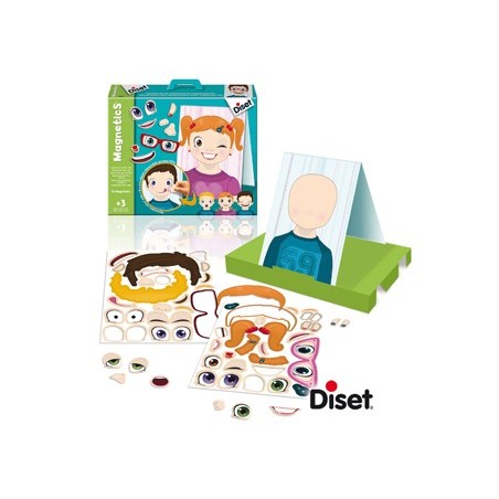 Juego diset didactico magnetico expresione