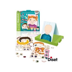 Juego diset didactico magnetico expresione