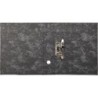 Archivador de palanca liderpapel carton forrado folio jaspeado negro con caja classic blue
