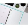 Recambio liderpapel a4 pautaguia 100 hojas 75 g/m2 cuadriculado pautado 2,5 mm con margen 4 taladros