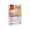 Recambio liderpapel a4 pautaguia 100 hojas 75 g cuadriculado pautado 5 mm con margen 4 taladros