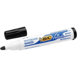 Rotulador bic velleda para pizarra negro punta redonda 1,3 mm