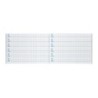 Libreta liderpapel pautaguia tapa cartoncillo 32 hojas din a5 70 g cuadriculado pautado 6 mm apaisado