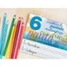 Libreta liderpapel pautaguia tapa cartoncillo 32 hojas din a5 70 g cuadriculado pautado 6 mm apaisado