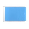 Funda portadocumento q-connect din a7 150 micras pvc transparente con uñero 84x115 mm