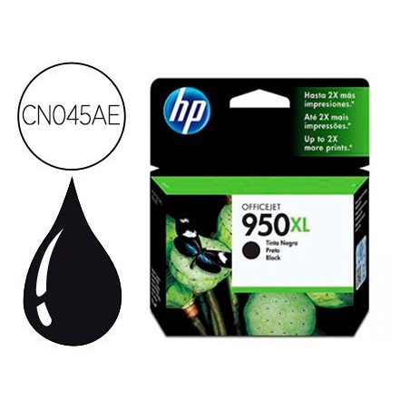 Ink-jet hp 950xl negro cn045ae capacidad 2300 pag