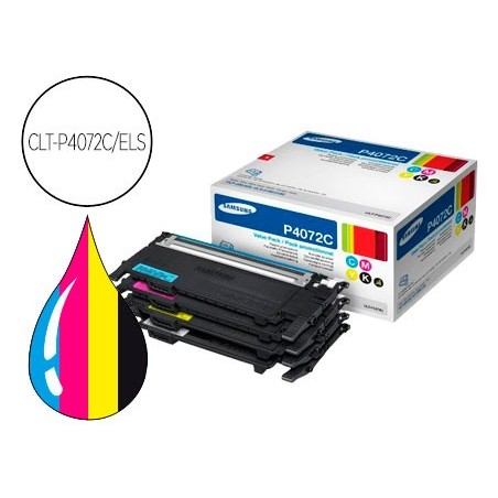 Toner samsung kit cmyk clp-320/325 clx-3180/3185 negro magenta cian amarillo