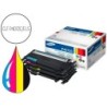 Toner samsung kit cmyk clp-320/325 clx-3180/3185 negro magenta cian amarillo