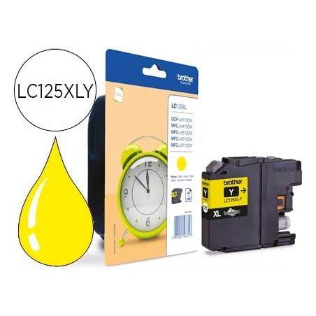 Ink-jet brother mfc-j4410dw/4510 dw amarillo alta capacidad 1200 pag