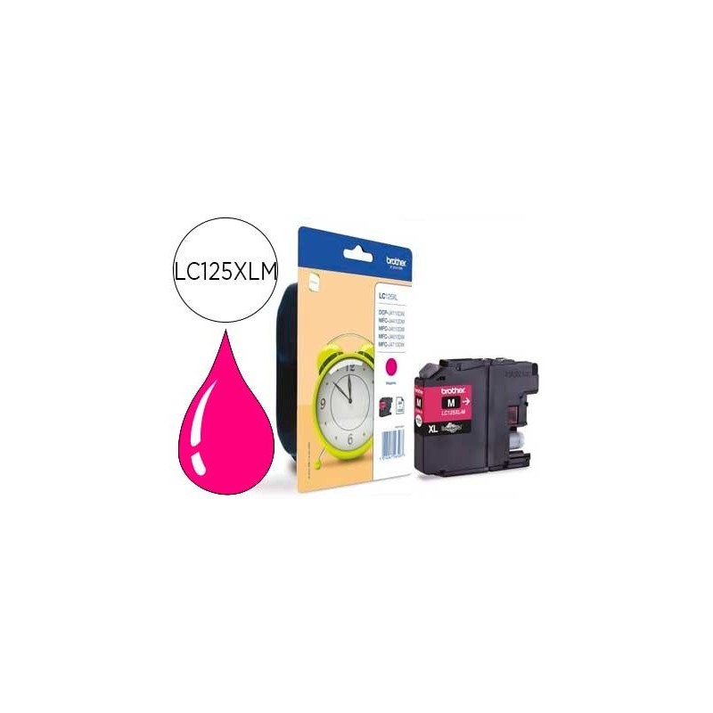 Ink-jet brother mfc-j4410dw/4510 dw magenta alta capacidad 1200 pag