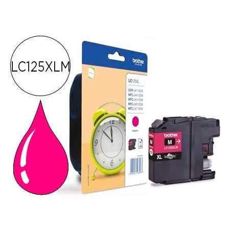 Ink-jet brother mfc-j4410dw/4510 dw magenta alta capacidad 1200 pag