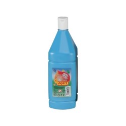 Tempera liquida jovi escolar 1000 ml azul cyan