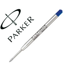 Recambio boligrafo parker azul fino