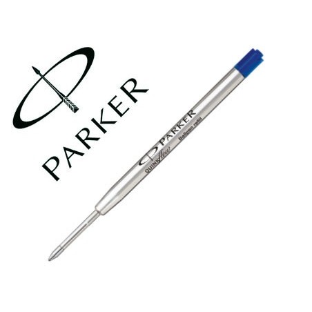 Recambio boligrafo parker azul fino