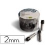 Minas liderpapel grafito 2 mm para compas tubo de 3 minas