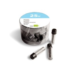 Minas liderpapel grafito 2 mm para compas tubo de 3 minas