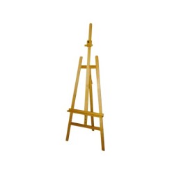 Caballete pintor artist madera 66x87x231 cm