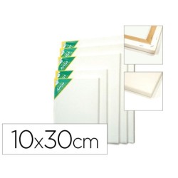 Bastidor artist lienzo grapado trasero algodon 100% 10x30 cm