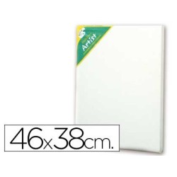 Bastidor artist 8f lienzo grapado trasero algodon 100% 46x38 cm