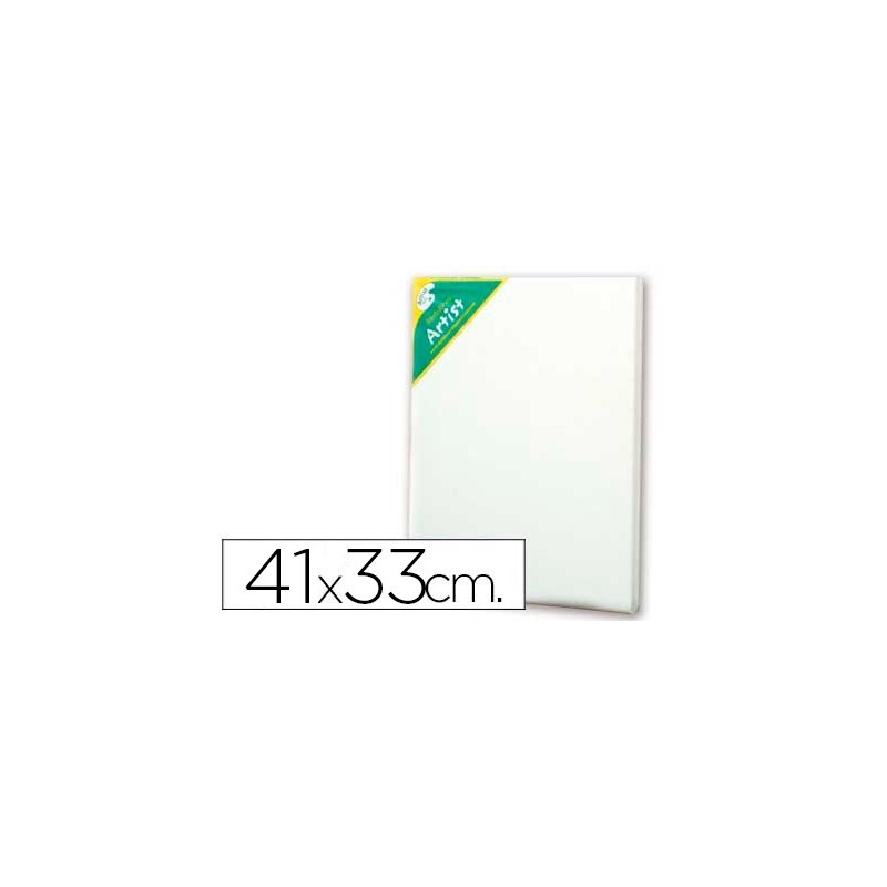 Bastidor artist 6f lienzo grapado trasero algodon 100% 41x33 cm