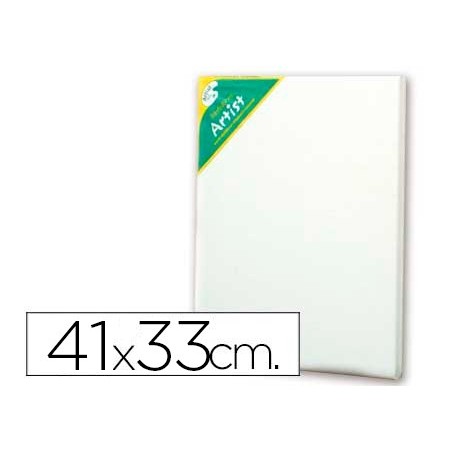Bastidor artist 6f lienzo grapado trasero algodon 100% 41x33 cm