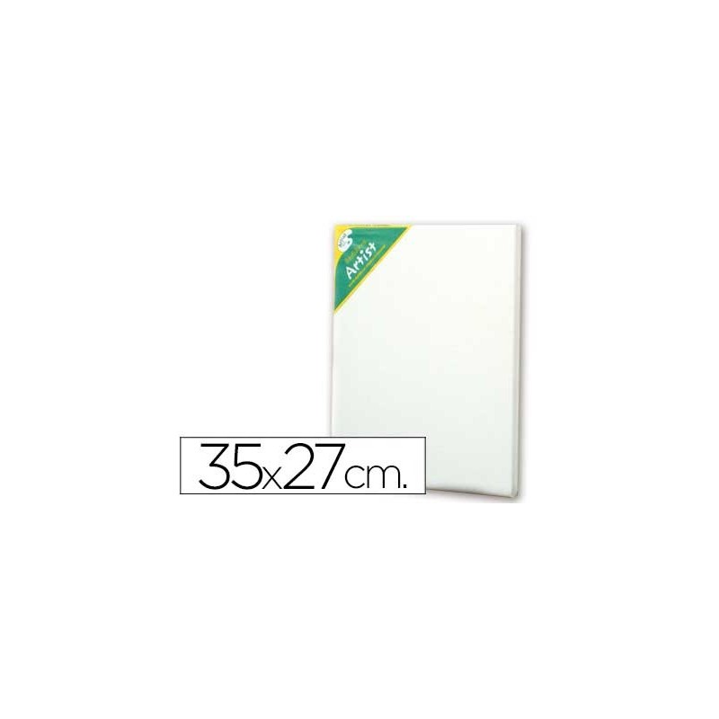 Bastidor artist 5f lienzo grapado trasero algodon 100% 35x27 cm