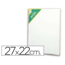 Bastidor artist 3f lienzo grapado trasero algodon 100% 27x22 cm