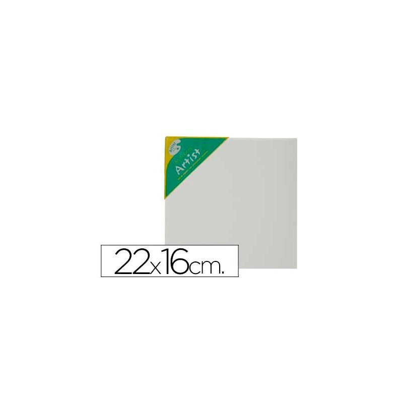 Bastidor artist 1f lienzo grapado trasero algodon 100% 22x16 cm