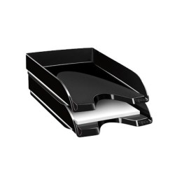 Bandeja sobremesa cep plastico negra 348x257x66 mm