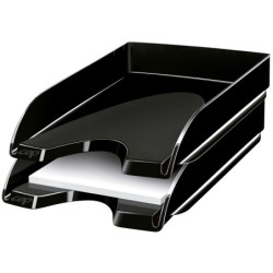 Bandeja sobremesa cep plastico negra 348x257x66 mm