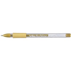 Boligrafo artline 1900 softline tinta aceite metalico oro