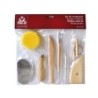 Instrumentos de modelar arcilla sio-2 set de 8 piezas