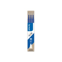 Recambio boligrafo pilot frixion ball azul caja de 3 unidades