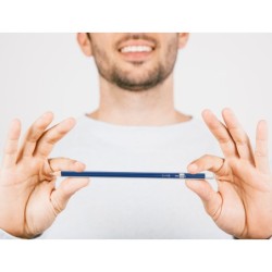 Lapices de grafito sin goma liderpapel triangular