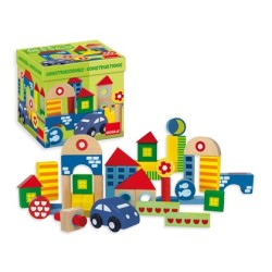 Juego diset didactico pack 41 piezas arquitecturas
