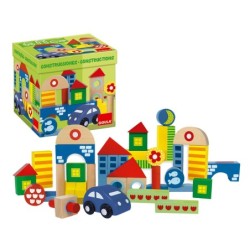 Juego diset didactico pack 41 piezas arquitecturas