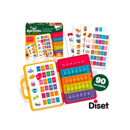 Juego diset didactico yo aprendo las silabas