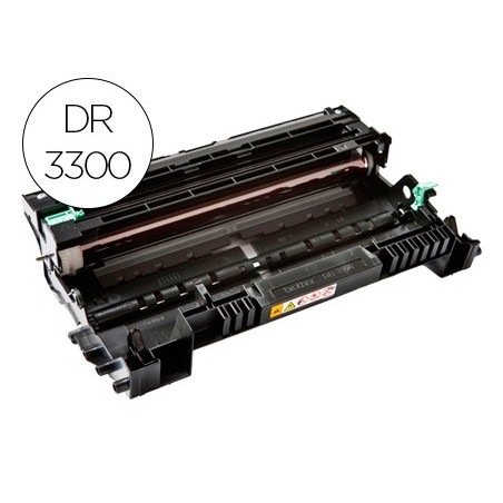 Tambor brother dr-3300 para impresoras hl-5440d/5450dn/5470dw/6180dw 30000 paginas