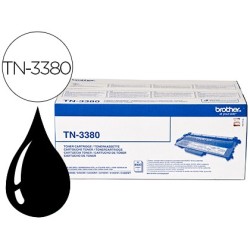 Toner brother tn-3380 para impresoras hl-5440d/5450dn/5470dw/6180dw 8000 pag