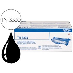 Toner brother tn-3330 para impresoras hl-5440d/5450dn/5470dw/6180dw - 3.000 pag