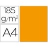 Cartulina guarro din a4 mandarina 185 gr paquete 50 hojas