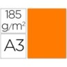 Cartulina guarro din a3 naranja fluorescente 250 grs paquete 50 hojas