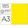 Cartulina guarro din a3 amarillo fluorescente 250 gr paquete 50 hojas
