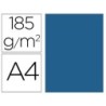 Cartulina guarro din a4 azul mar 185 gr paquete 50 hojas