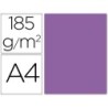Cartulina guarro din a4 violeta 185 gr paquete 50 hojas