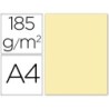 Cartulina guarro din a4 crema 185 gr paquete 50 hojas