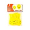 Globo 100% latex biodegradable cara sonriente bolsa de 8 unidades